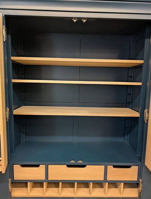 Chester Midnight Blue Double Larder