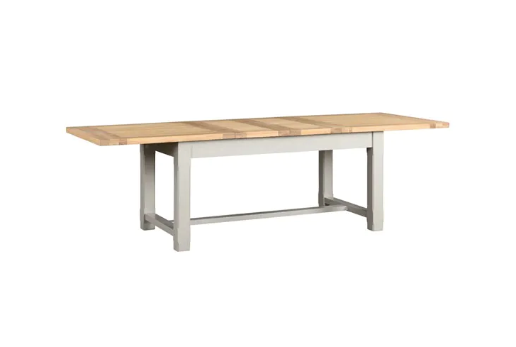 Chester Dove Grey 6-10 Seater Extending Dining Table