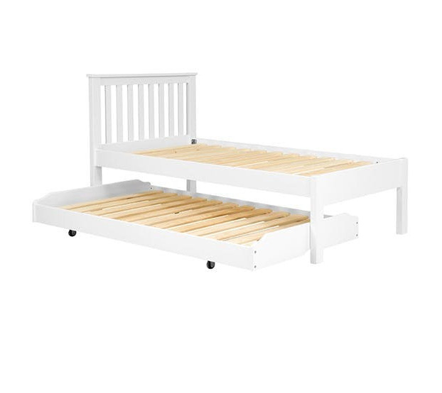 Pensham Pure White Guest Bed and Trundle