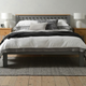 Gloucester Storm Grey Kingsize Bed