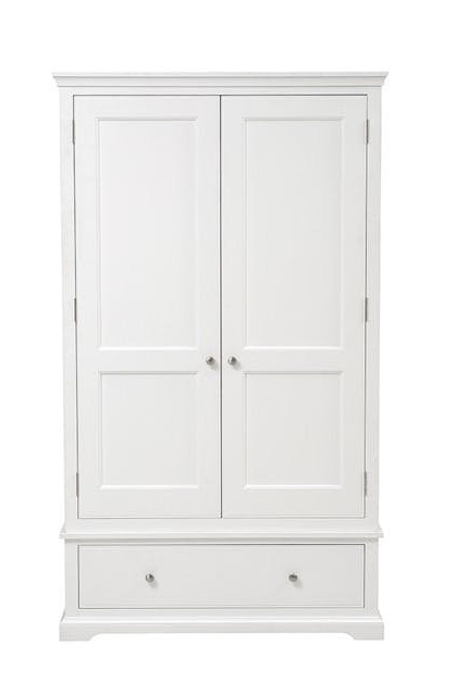 Fairford Soft White Double Wardrobe