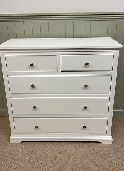 Fairford Soft White 5 Drawer Chest