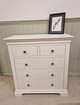 Chantilly Warm White  5 Drawer Chest
