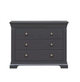 Chantilly Dusky Black Petite Chest of Drawers