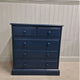 Pensham Midnight Blue 5 Drawer Chest