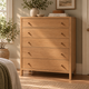 Blockley Light Oak 5 Drawer Chest