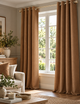Velvet Eyelet Curtains- Bronze  218 x 229L