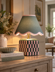 Checkerboard Table Lamp - Multi