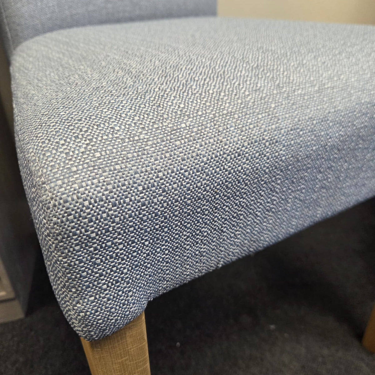 Set of 2 Malton Dining Chairs- Light Blue