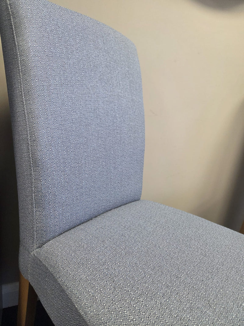 Set of 2 Malton Dining Chairs- Light Blue