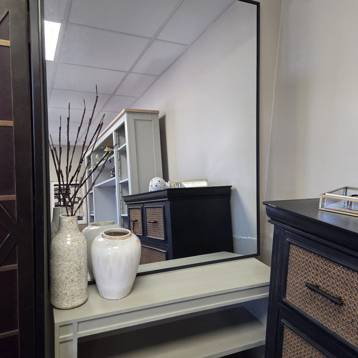 Foxcote Rectangular Mirror- Round 120 x 95 xm