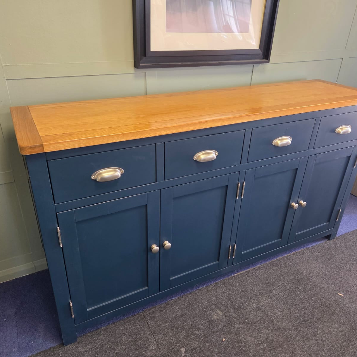 Sussex Midnight Blue Extra Large Sideboard