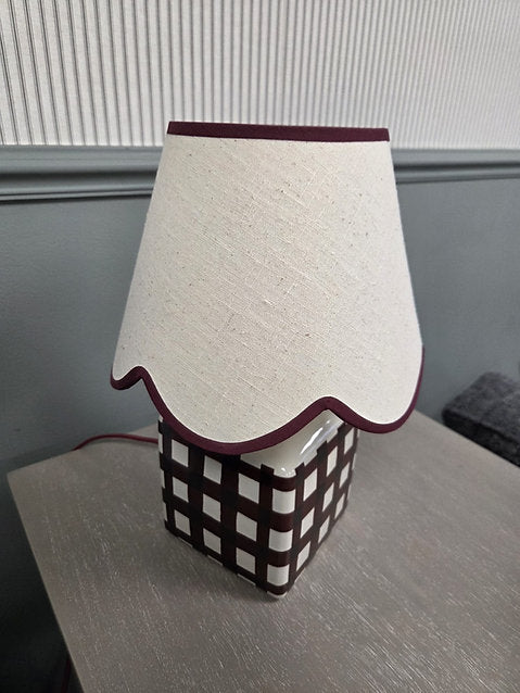 Kirsten Table Lamp- Red
