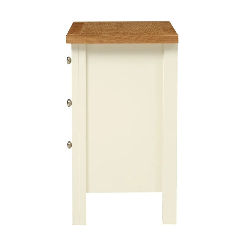 Simply Cotswold Classic Cream 3 Drawer Bedside