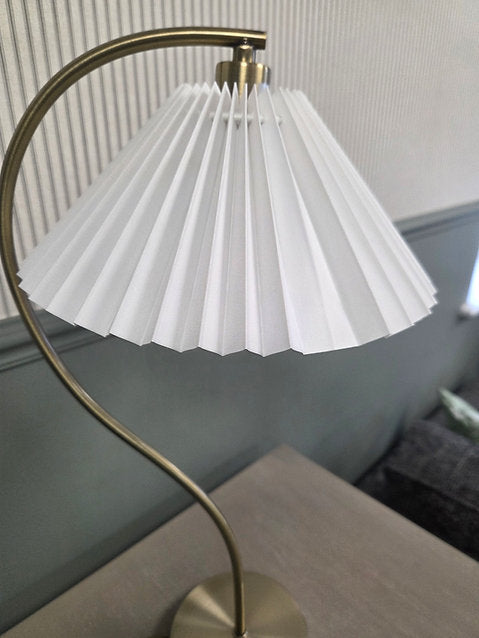 Pleated Table Lamp