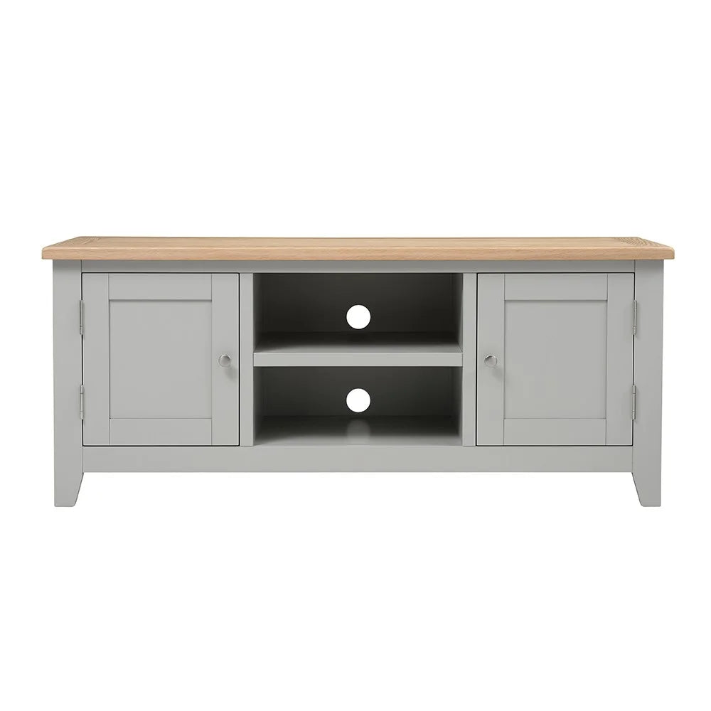 Chester Dove Grey Large TV Stand up to 60"