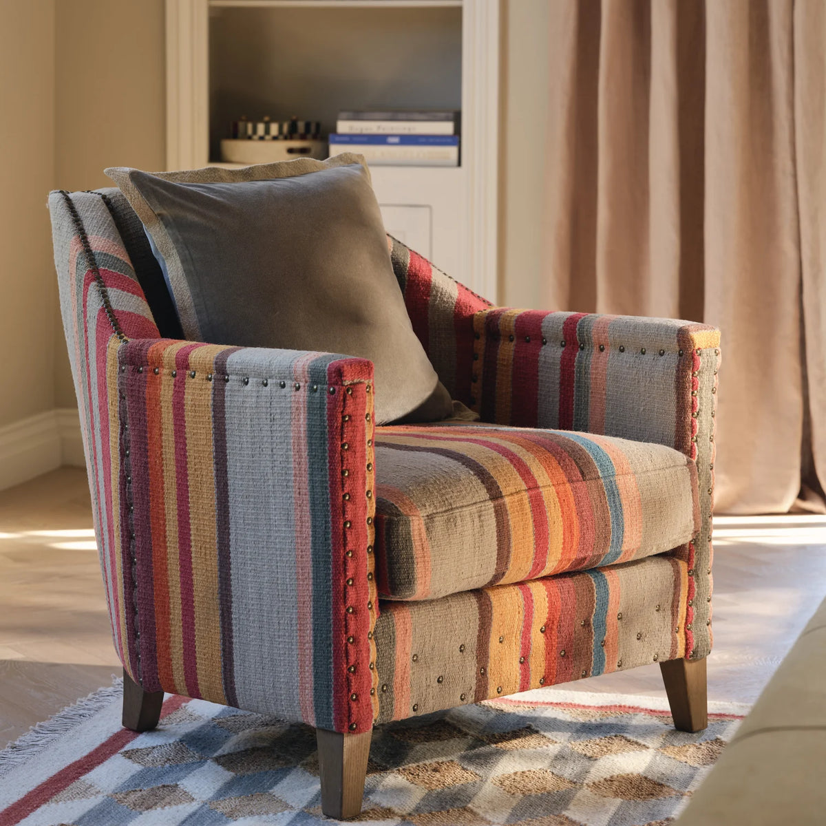 George Club Chair - Large - Multi