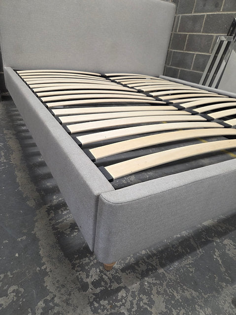 Churchill Natural Tweed Super King Upholstered Bed