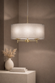 Fleur Pendant Light- Brushed Metal