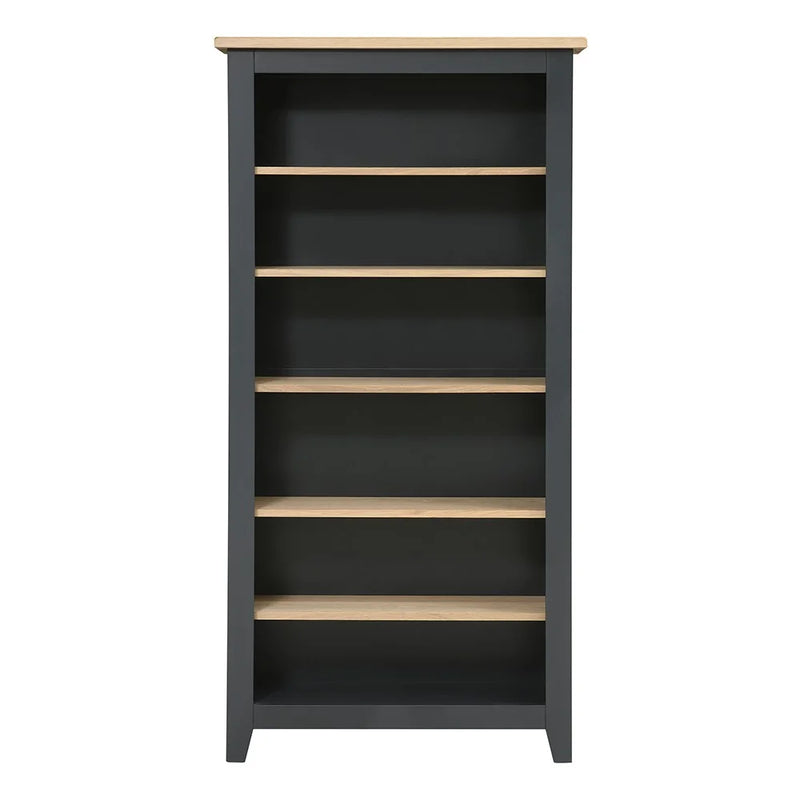 Chester Charcoal Large Bookcase
