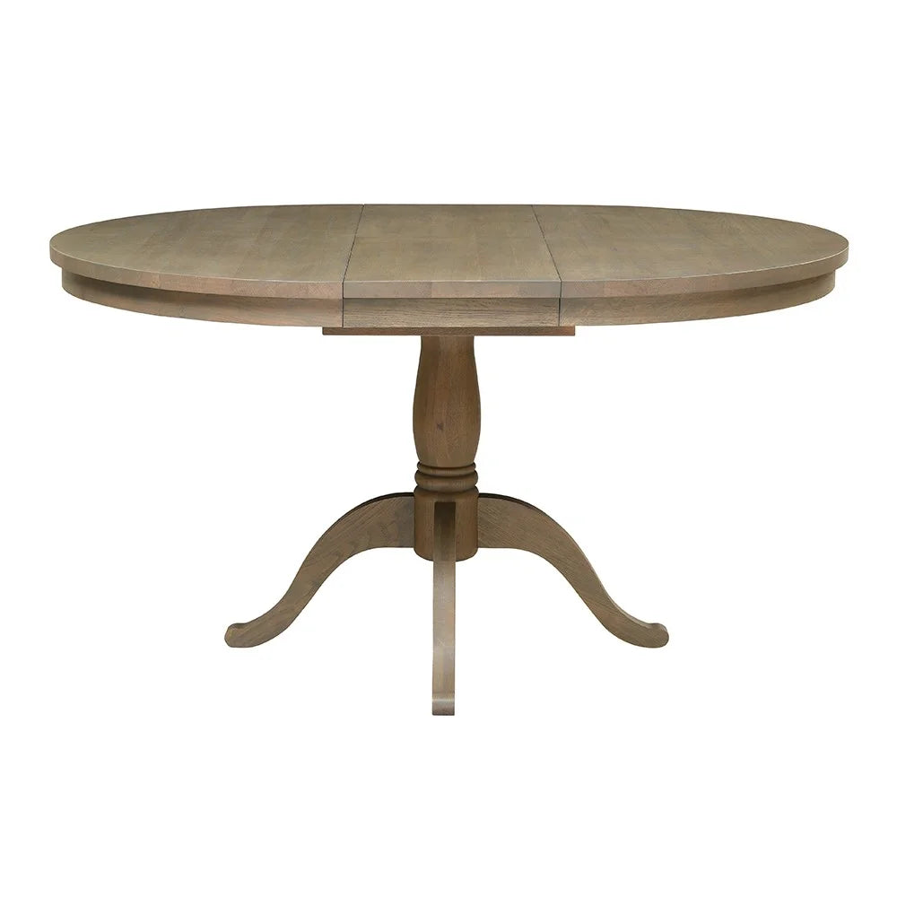 Elkstone Smoked Oak 4- 6 Seater Round Extending Dining Table