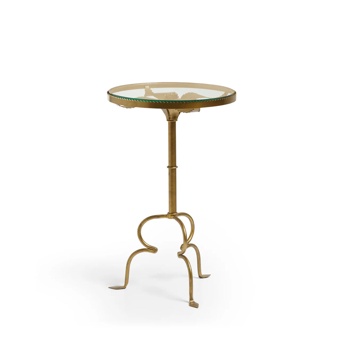 Briallen Side Table - Antique Gold