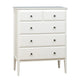 Winstone Pure White 5 Drawer Chest