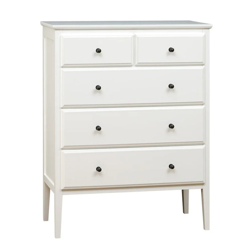 Winstone Pure White 5 Drawer Chest