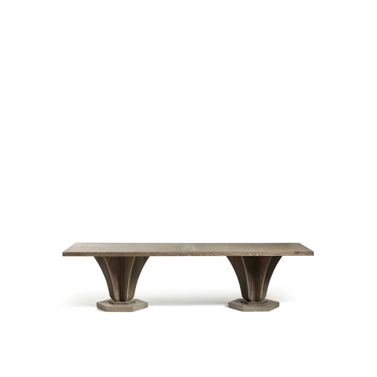 Allegro Rectangular Dining Table - Large - Burnt Oak