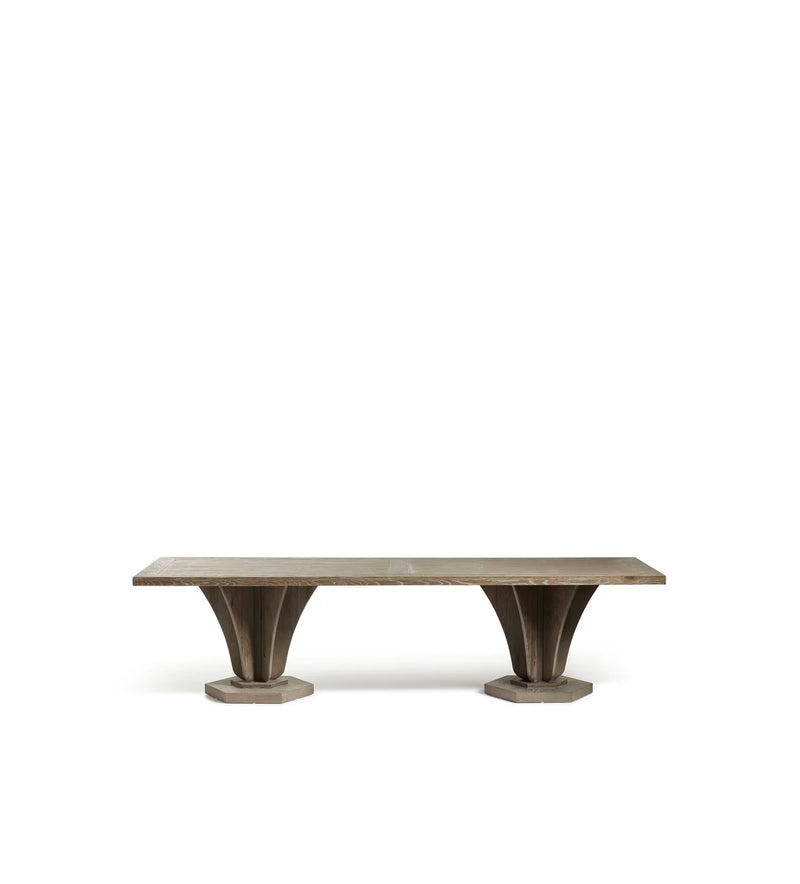 Allegro Rectangular Dining Table - Large - Burnt Oak