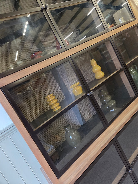 Pentomino Display Cabinet - Natural