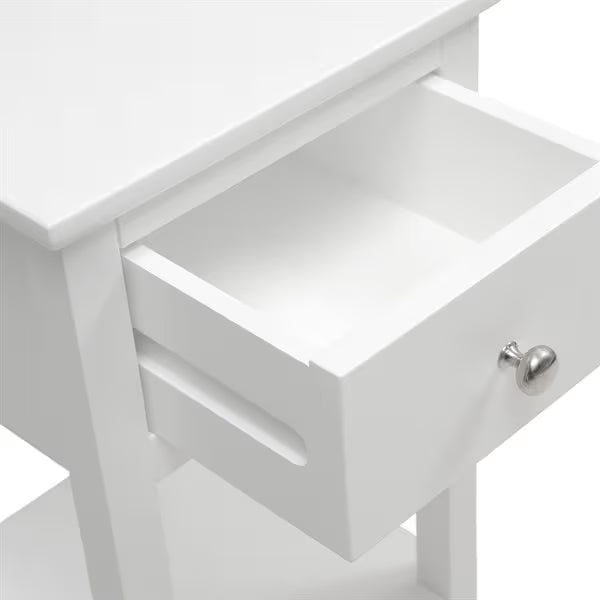 Simply Cotswold Pure White Pair of Bedsides