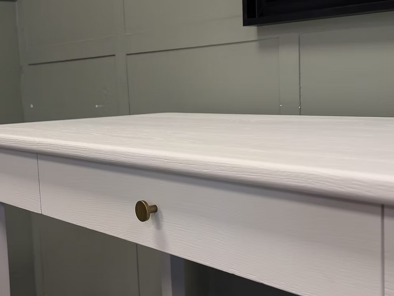 Berkeley White Oak Console Dressing Table