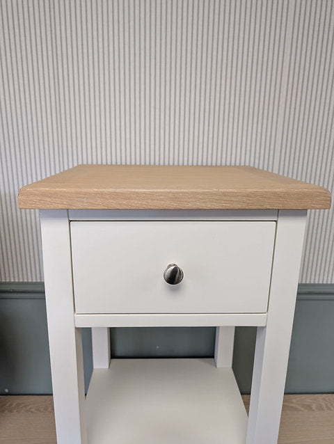 Chester Classic Cream 1 Drawer Bedside Table