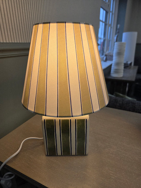 Ollie Table Lamp- Green