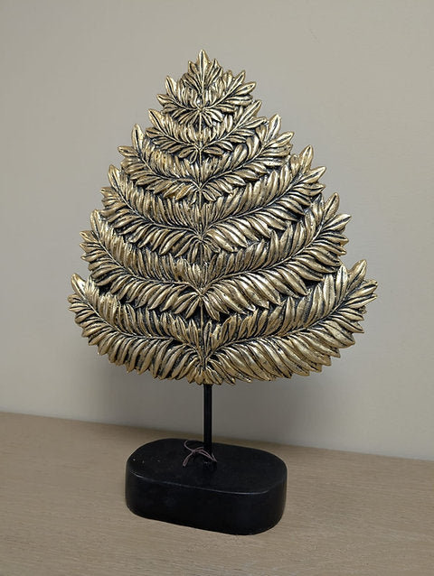 Laura Ashley Gold Leaf Sculpture