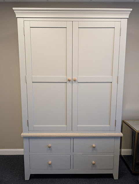 Chester Dove Grey Linen Cupboard