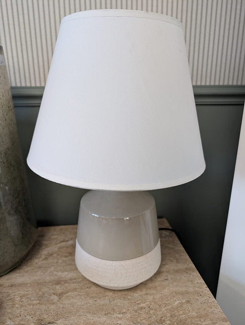 Canterbury Soft Green Dipped Glaze Table Lamp