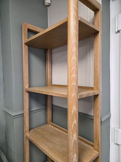 Berkeley Nordic Oak Slim Open Bookcase