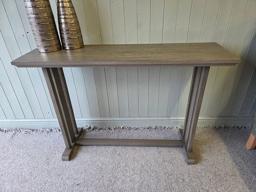 Notgrove Weathered Oak Console Table