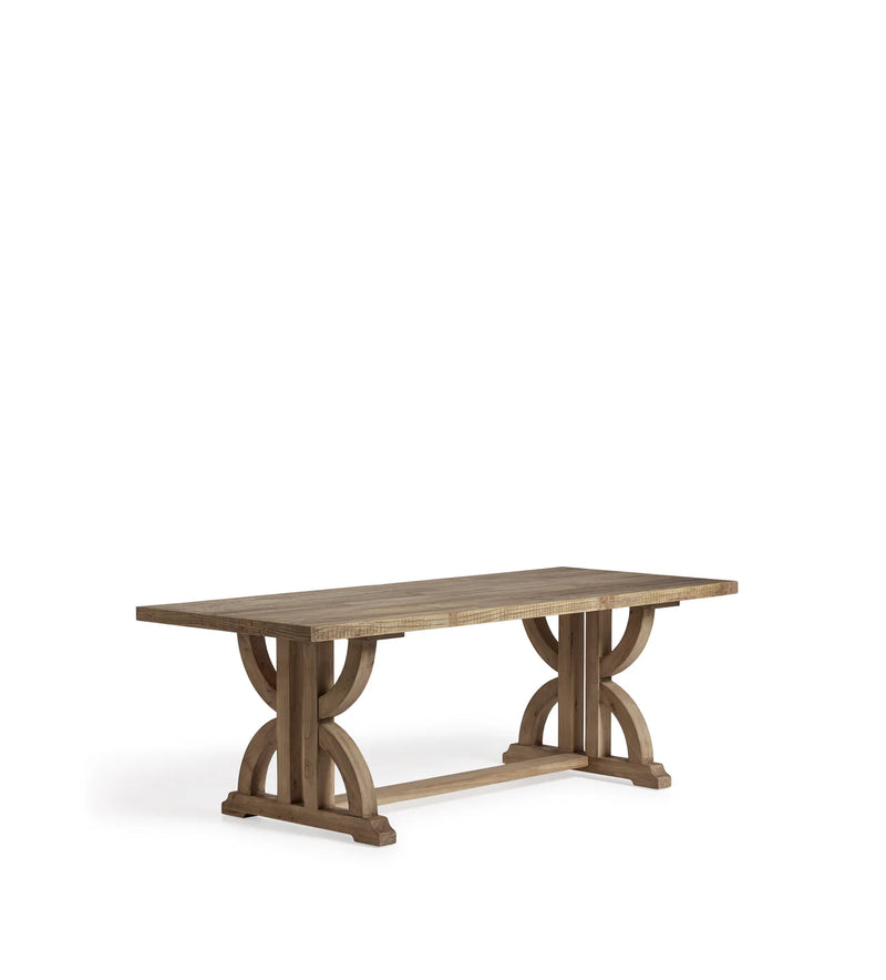 Tempus Dining Table -  Natural Recycled Elm