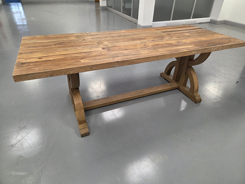 Tempus Dining Table -  Natural Recycled Elm