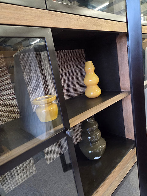 Pentomino Display Cabinet - Natural