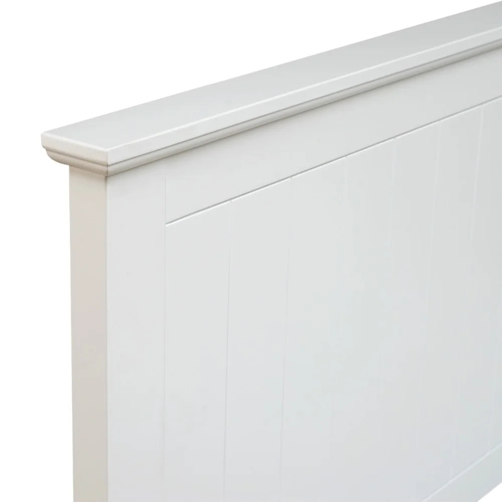 Winstone Pure White 4ft 6" Double Bed