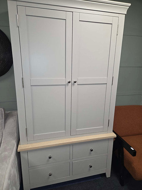 Chester Dove Grey Double Larder