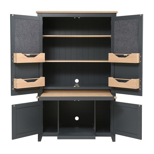 Chester Charcoal Hideaway Home Office