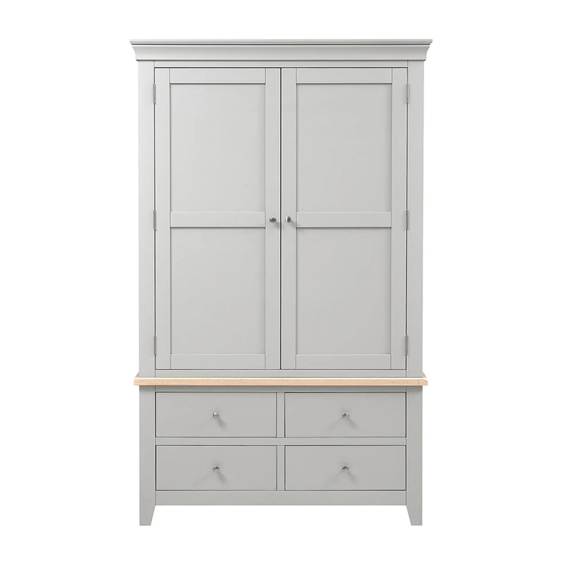 Chester Dove Grey Linen Cupboard