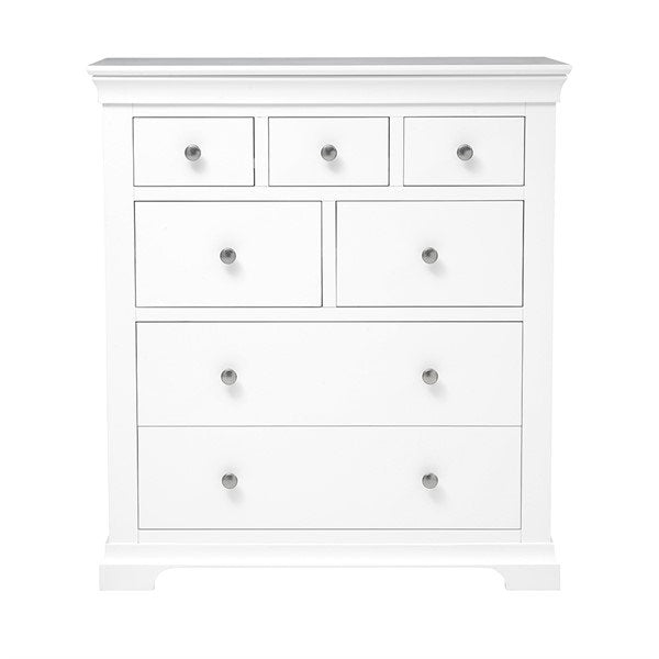 Chantilly Warm White 7 Drawer Chest
