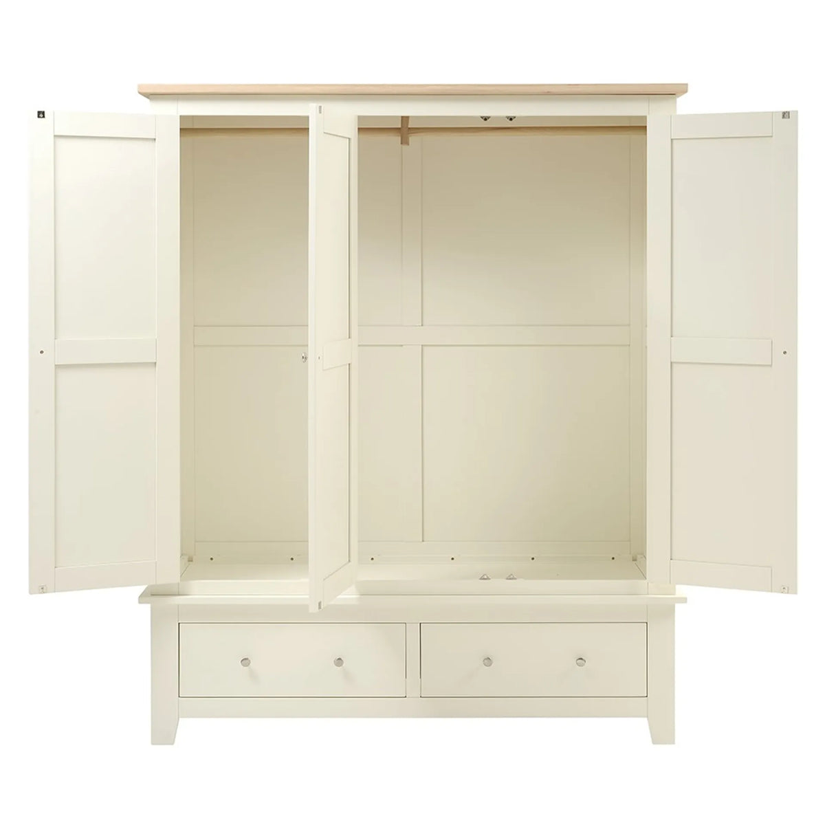 Chester Classic Cream Triple Wardrobe
