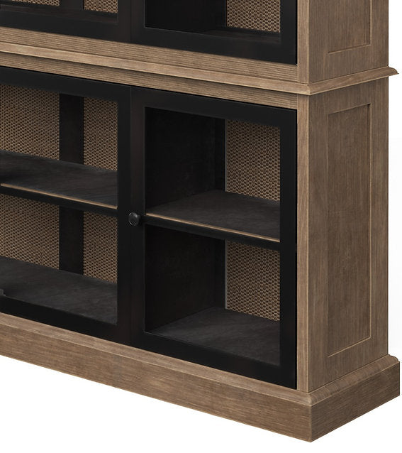 Pentomino Display Cabinet - Natural